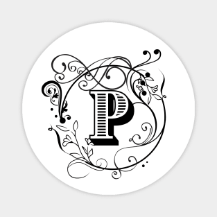 Letter P Magnet